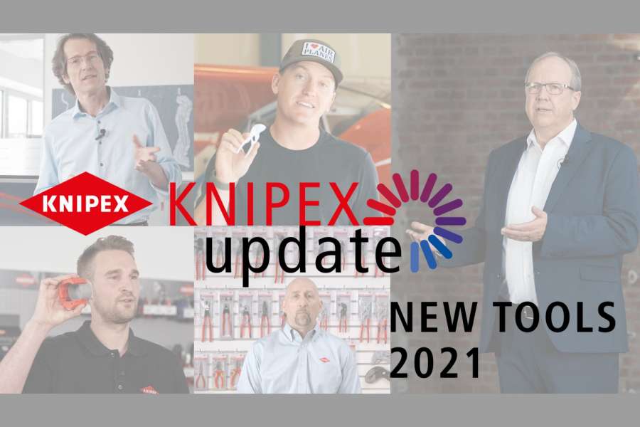 In sieben Sprachen liegt das Video zur Vorstellung der neuen Werkzeuge auf youtube vor. | Bild: Knipex.