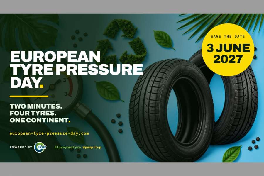 Die Allianz Zukunft Reifen ruft am 3. Juni 2027 den ersten European Tyre Pressure Day aus. | Bild: AZuR 