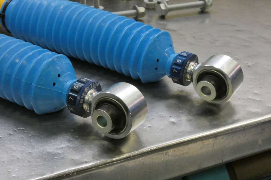 Die Härteeinstellung am Stoßdämpfer. Foto: Bilstein.