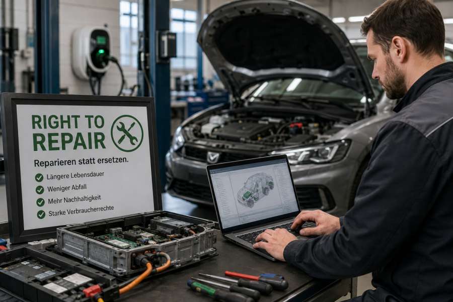Das Recht auf Reparatur bringt auch Wettbewerbsvorteile mit sich. | Foto: KI-generiert/Open AI