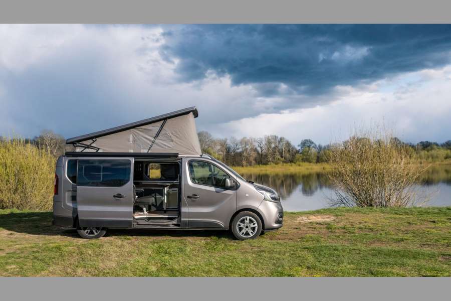 Design mit weniger Gewicht: Die Alu-Felge R64 eignet sich für eine Traglast von bis zu 1.400 Kilogramm und ist in zwei Designs verfügbar. | Bild: Ronal Group.