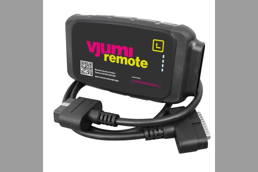 Vjumi remote ist ein Vehicle-Communication-Interface (VCI), das bei der Kalibrierung der Fahrzeugsoftware hilft. | Bild: Select AG.