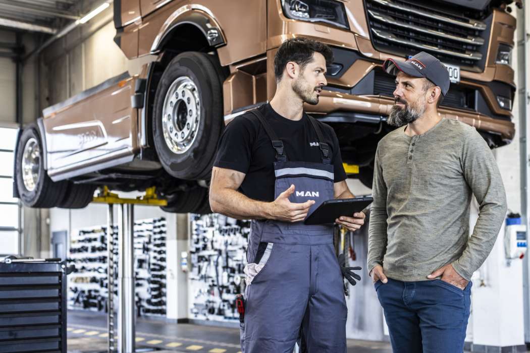 Werkstattnähe ist ein Ziel der Investitionen von MAN Truck &amp;amp; Bus. (Bilder: MAN Truck &amp;amp; Bus)