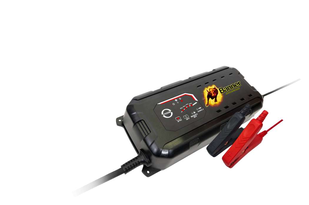 Die neuen Accucharger können ausgelaugte Starter- und Bordnetzbatterien wieder beleben. | Bild: Banner.