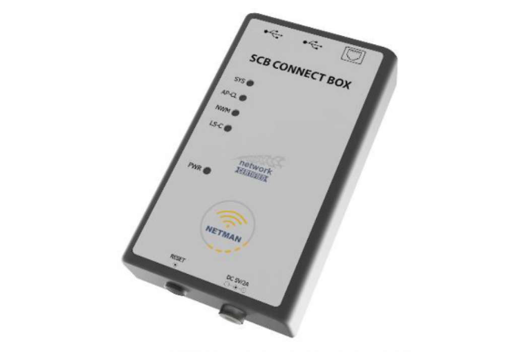 Die AUTOPSTENHOJ SP-Plus-Connect-Box schickt Bremswerte und Referenzdruck eines Rollenbremsenprüfstands live über WLAN zur SP-Plus. | Bild: Autopstenhoj 