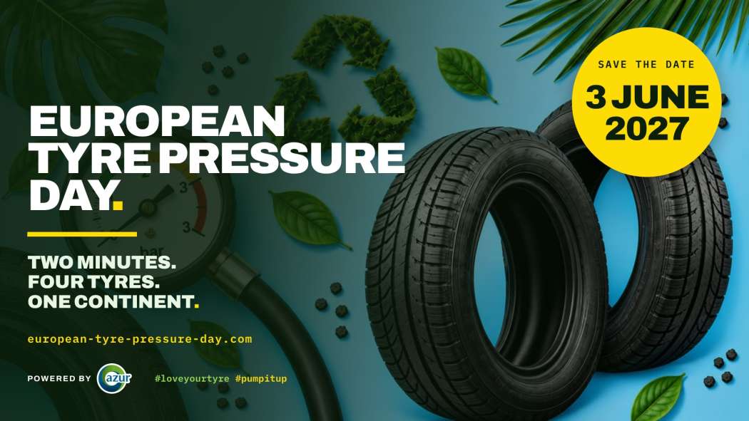 Die Allianz Zukunft Reifen ruft am 3. Juni 2027 den ersten European Tyre Pressure Day aus. | Bild: AZuR 