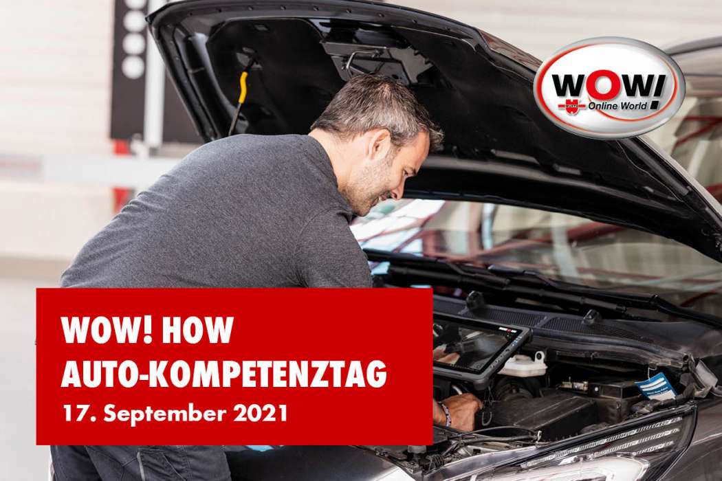 Am Freitag, 17. September 2021, veranstaltet WOW! einen live übertragenen, digitalen und analogen Auto-Kompetenztag an drei Standorten. | Bild: WOW! Würth Online World.