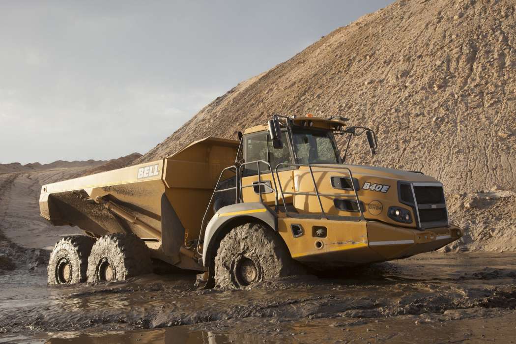 Das neue Getriebe von Allison soll in Baumaschinen von Bell unter anderem zum Abbau von Mineralien und Edelmetallen dienen. | Bild: Bell.