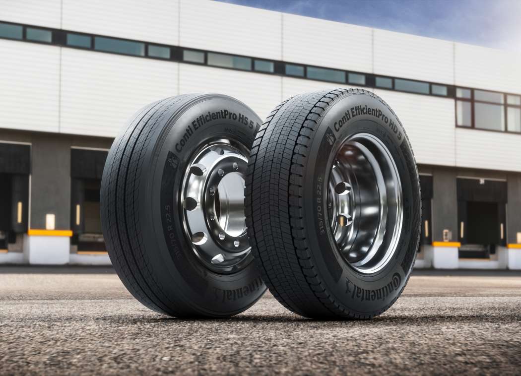 Laut Conti ist der neue EfficientPro für den Fernverkehr aufgrund der neuen Silica-Mischung vec2Sil besonders kraftstoff- und energieeffizient. | Bild: Continental. 