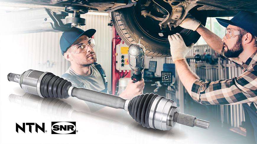 56 neue Produkte wurden in die Produktsparte Antriebswellen aufgenommen. | Bild: NTN-SNR.