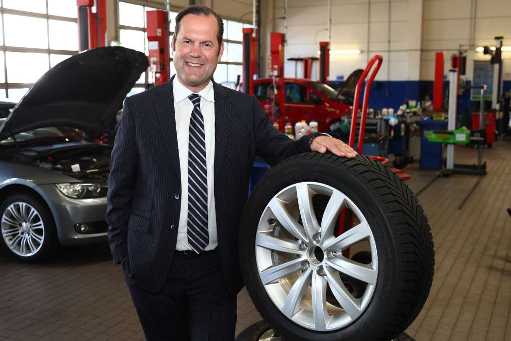 Freut sich über die neuen Servicepartner: Der Geschäftsführer von Euromaster Dr. David Gabrysch. Foto: Euromaster.