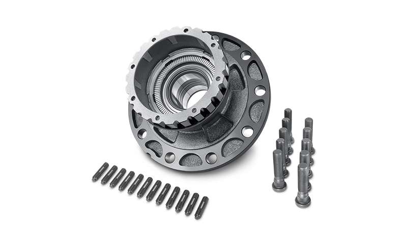 Komponenten der neuen Komplettlösung. Foto: Schaeffler.