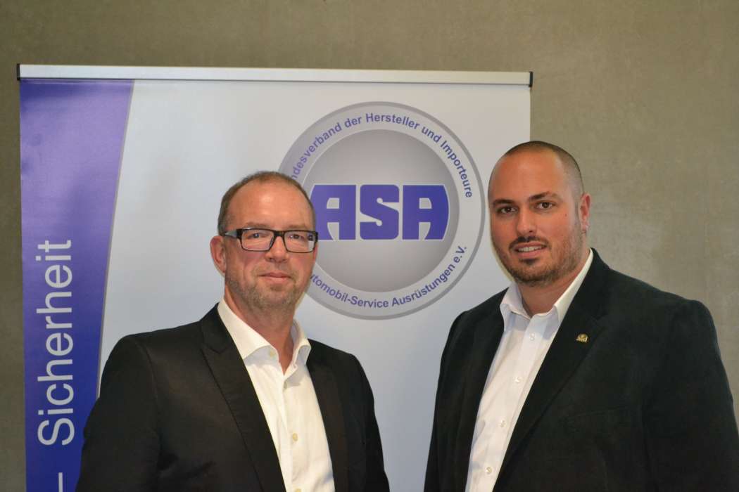 Ralf Koch (l.) und Christian Thalheimer, hier bei ihrer Wahl 2019, wurden vom Fachbereich für weitere zwei Jahre in ihren Ämtern bestätigt. | Bild: ASA-Verband.