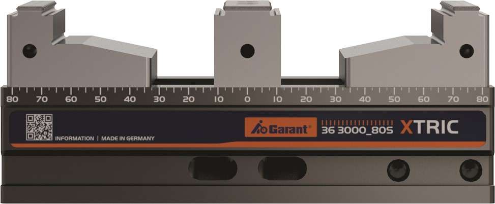 Die Backen des Garant Xtric mit Backenschnellwechselsystem können um 180 Grad gedreht werden. Foto: Hoffmann Group.