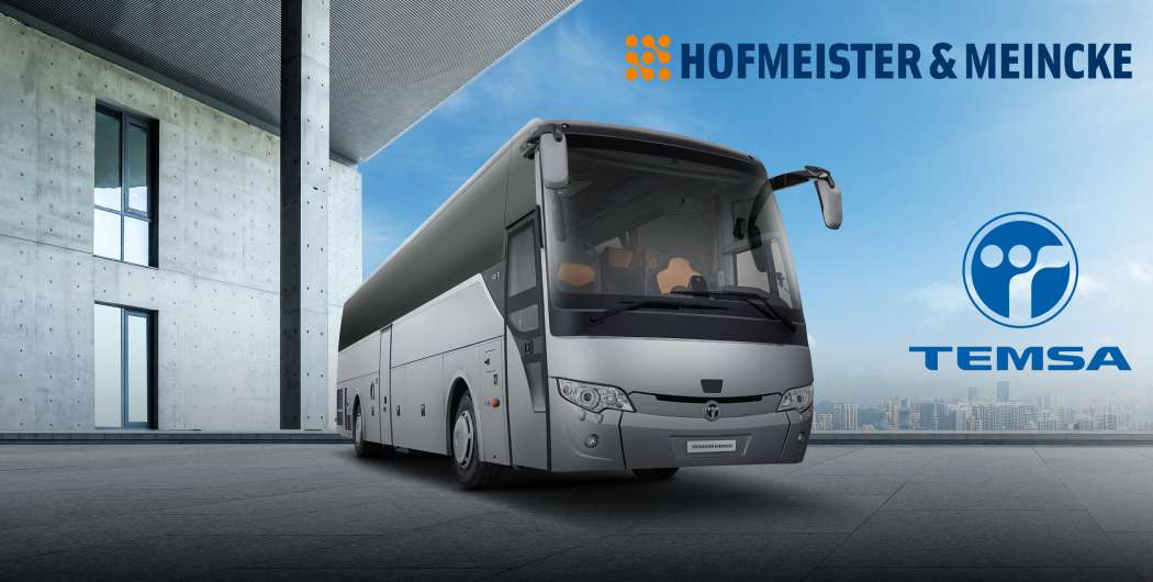 Der Fahrzeugteile-Händler Hofmeister &amp;amp; Meincke schließt eine Partnerschaft mit dem Bus-Hersteller Temsa. | Bild: Hofmeister &amp;amp; Meincke