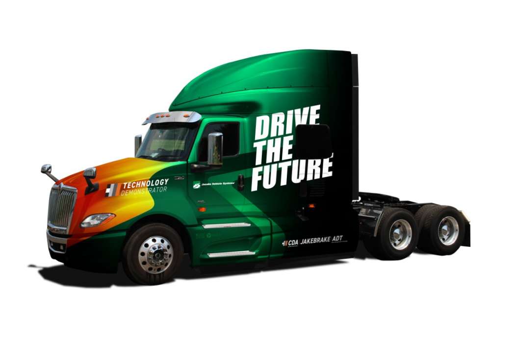 Jacobs Vehicle Systems wird einen Klasse 8 Demo-Lkw mit den CDA- und dDSF-Technologien ausrüsten. | Bild: Jacobs Vehicle Systems.