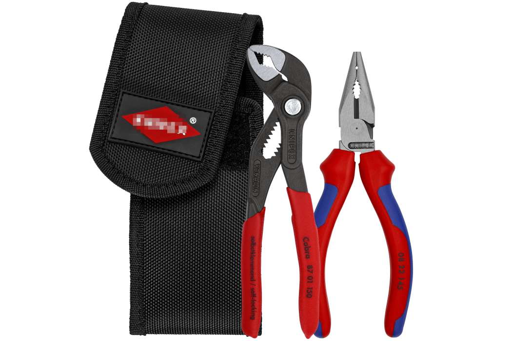 Das Mini-Zangenset: praktisch für den Einsatz unterwegs. Foto: Knipex.