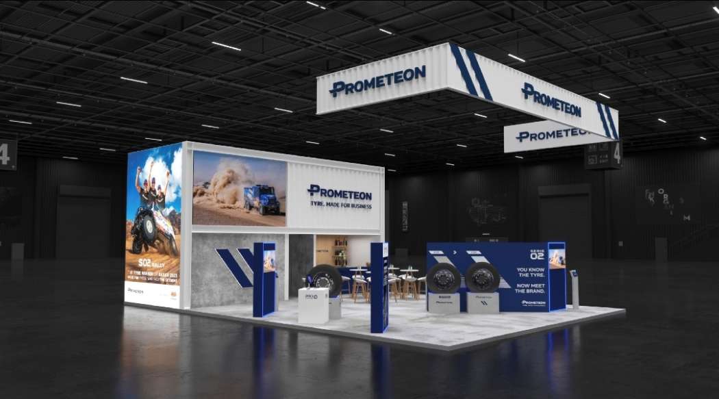 Der Stand von Prometeon auf der Transport Logistic 2025 in München. | Bild: Prometeon.
