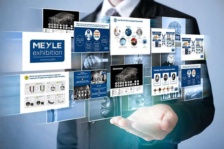 Mit der MEYLE Exhibition Hamburg 2021 führt Meyle seine digitale Ausrichtung fort. | Bild: Meyle