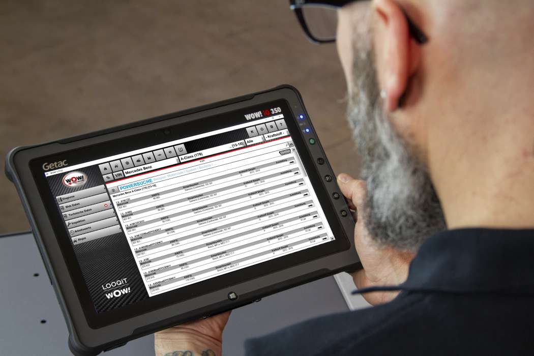 LOOQIT als Diagnosesoftware funktioniert mit der Hardware LOOQER innerhalb des Diagnosesystems DIALOOQ von Würth Online World (WOW!). | Bild: WOW!