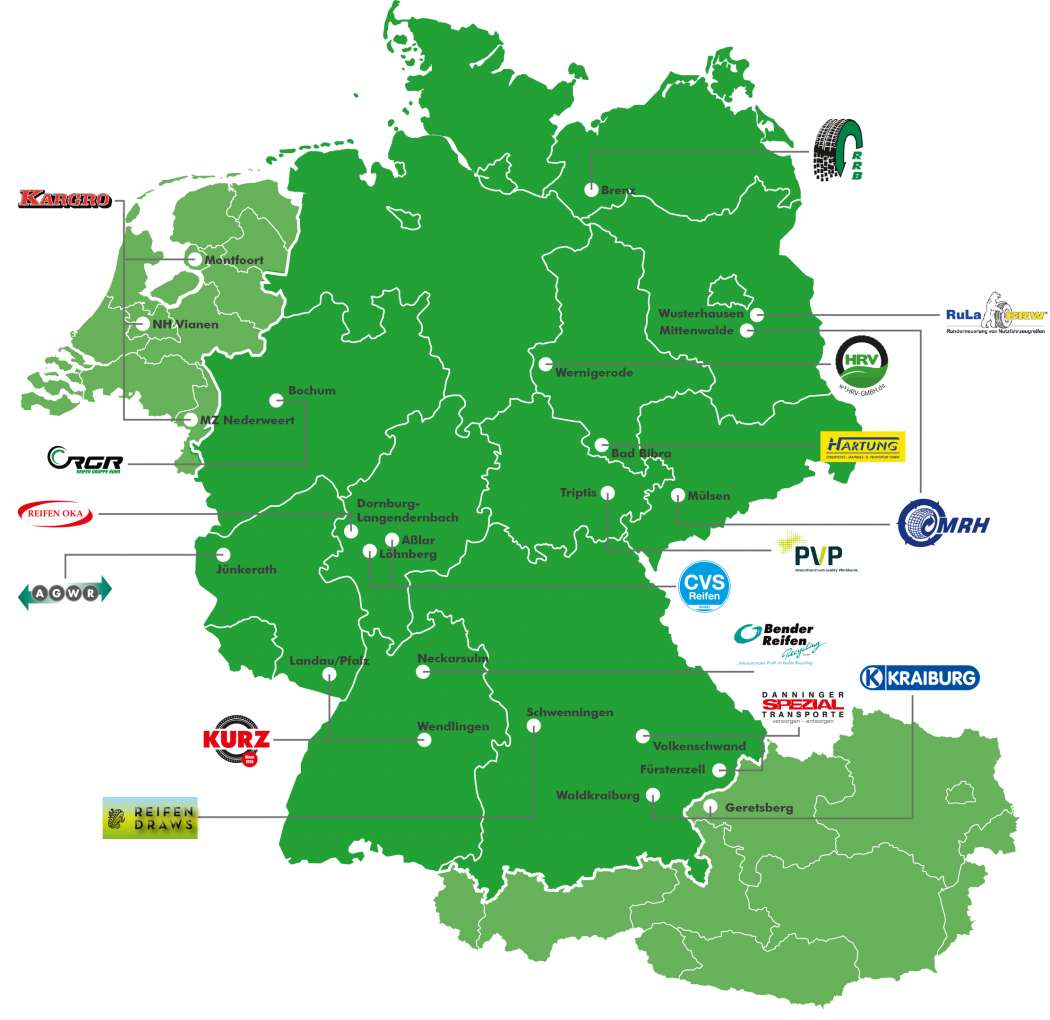 Standortverteilung der Initiative. (Bild: ZARE)